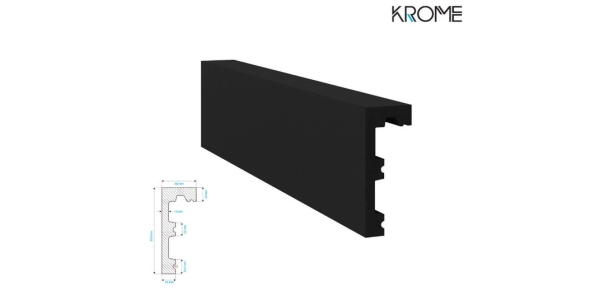 Listwa karniszowa, osłona karnisza K10040B - Krome