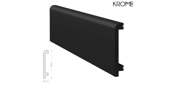 Listwa przypodłogowa polistyren, P10018B Krome