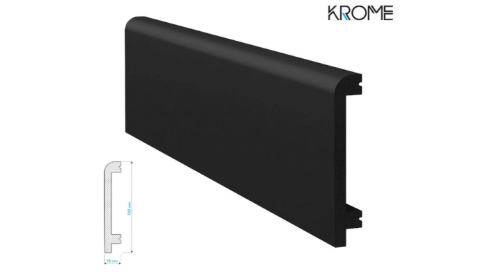 Listwa przypodłogowa polistyren, P10018B Krome