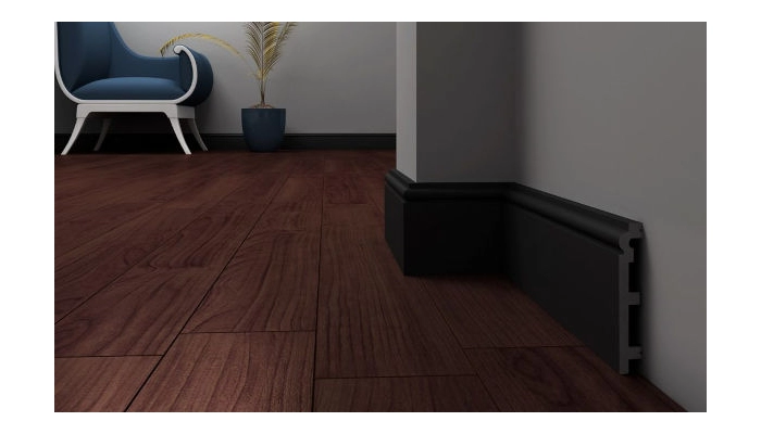 Listwa przypodłogowa polistyren, P12019B Krome