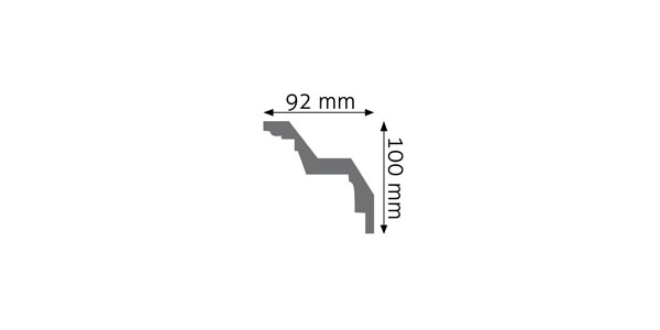 Listwa sufitowa Creativa LGZ-03
