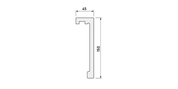 Listwa karniszowa Creativa LK-02 200 cm