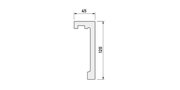 Listwa karniszowa Creativa LK-03 300 cm