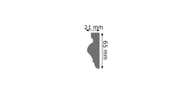 Listwa ścienna Creativa LNG-02