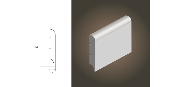Lagrus listwa Classic R10 mini