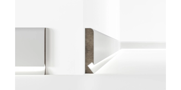 Listwa przypodłogowa MDF LED Hania R5, Perfect