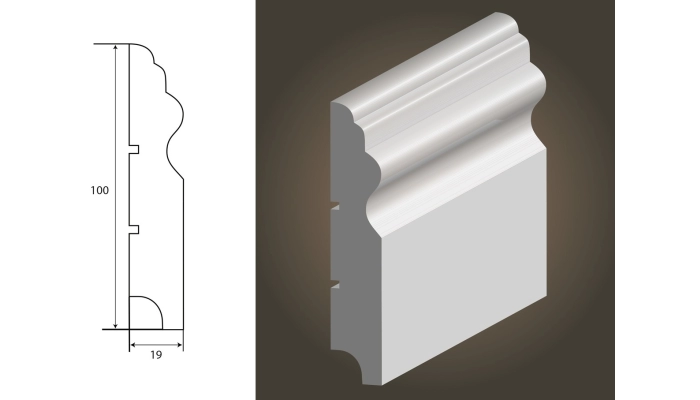 Lagrus listwa Luwr 100
