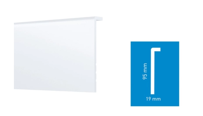 Listwa przypodłogowa STIQ S0950