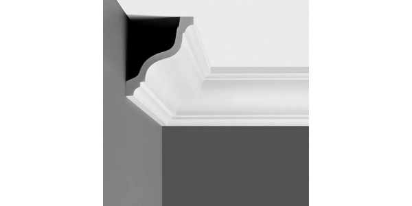Listwa sufitowa gładka 100x100x2000 mm - CET 101 Dunin