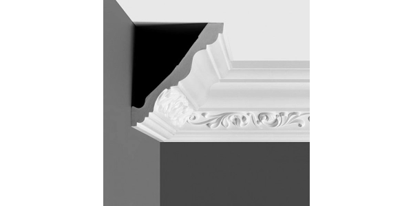 Listwa sufitowa ozdobna COB 121 Dunin - 122x119x2000 mm