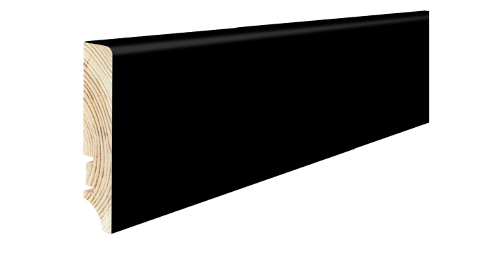 listwa drewaniana czarna