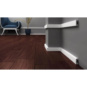 Listwa ścienna, przypodłogowa polistyren HD - PN 4016, Krome