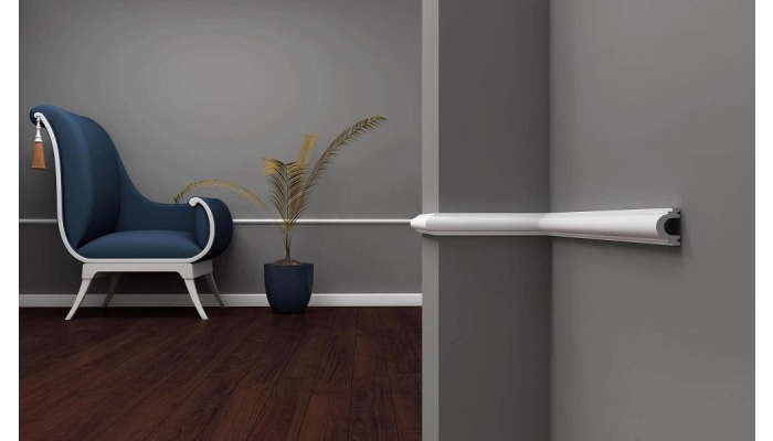 Listwa ścienna polistyren, N 2614 Krome