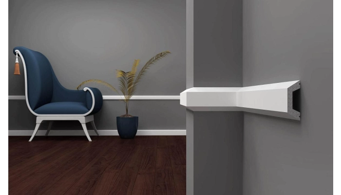 Listwa ścienna polistyren, N 6320 Krome