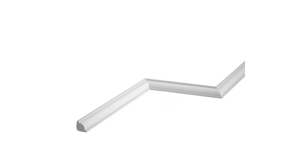 Listwa podłogowa MD001 Mardom Decor 200 x 2,1 x 2,1 cm - 200 x 2,1 x 2,1 cm