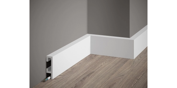 Listwa podłogowa Premium QL019P Mardom Decor 200 x 8 x 2,5 cm - 200 x 8 x 2,5 cm