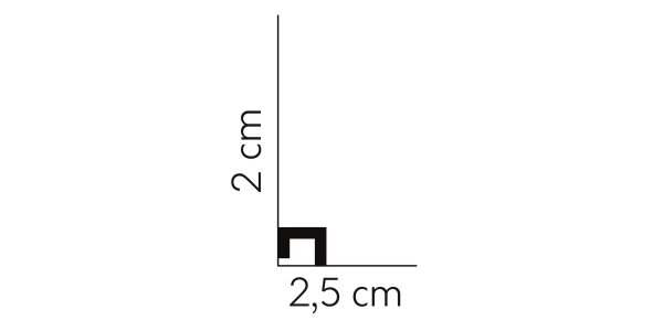 Listwa przypodłogowa, sufitowa, oświetleniowa QL021 - Mardom Decor
