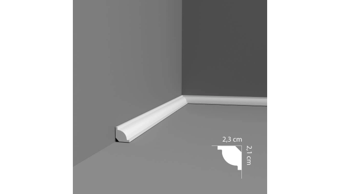 Listwa przypodłogowa MD001P - Mardom Decor