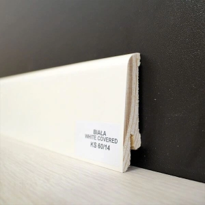 Listwa przypodłogowa biała sosnowa, Pedross KS 60/14