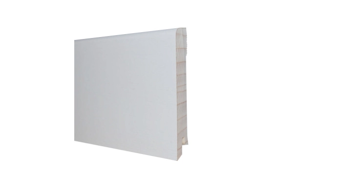 Listwa biała drewniana