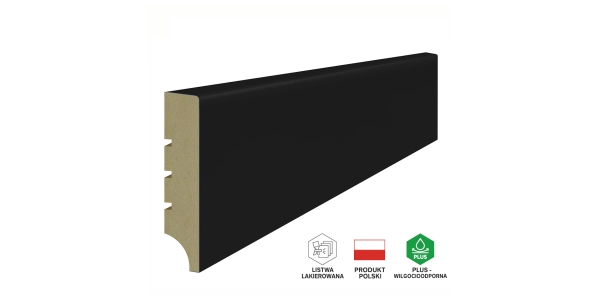 Listwa Lagrus czarna Classic r1