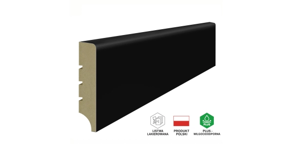 Lagrus listwa Classic R5 czarna