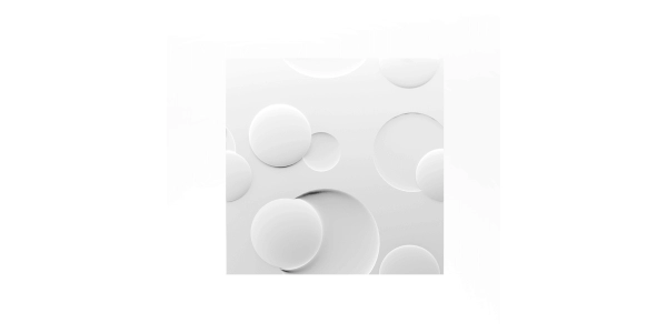 Panel ścienny 3D ArtPanel - Koła