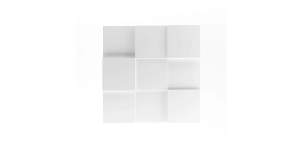Panel ścienny 3D ArtPanel - Rubik
