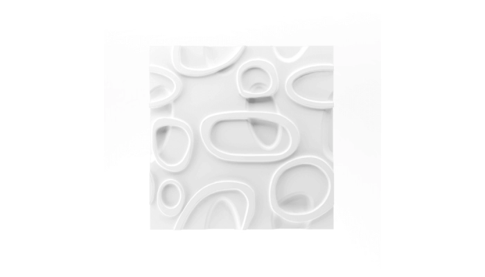 Panel ścienny 3D ArtPanel - Okręgi