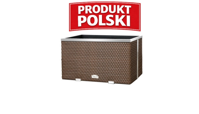 Donica ogrodowa technorattanowa