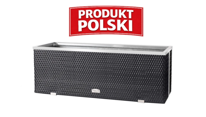 Donica ogrodowa technorattanowa