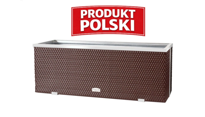 Donica ogrodowa technorattanowa