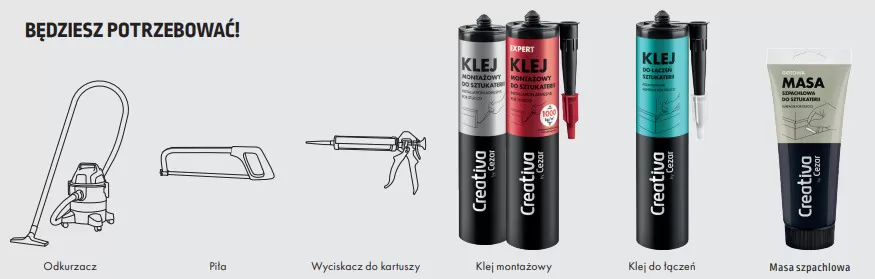 Przechowywanie listwy LK-03