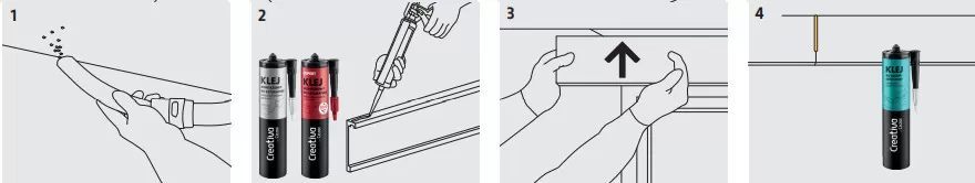 Montaż listwy LK-03