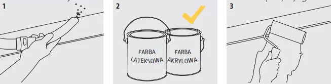 Malowanie listwy LK-03