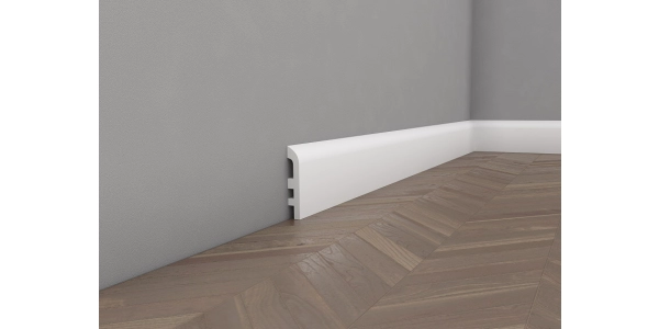 Listwa podłogowa MD355 Mardom Decor 200 x 9,7 x 1,8 cm - 200 x 9,7 x 1,8 cm