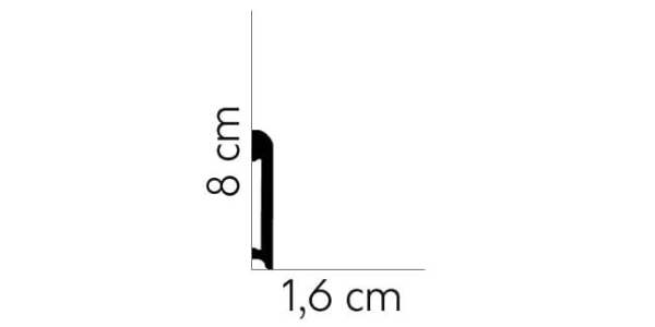Listwa przypodłogowa MD234 - Mardom Decor