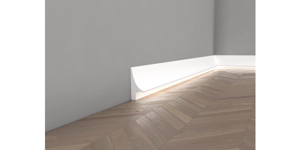 Listwa podłogowa QL007 Mardom Decor 200 x 9,3 x 4 cm - 200 x 9,3 x 4 cm