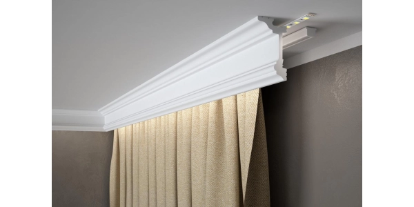 Listwa karniszowa MD137 Mardom Decor 200 x 9,6 x 5,5 cm - 200 x 9,6 x 5,5 cm