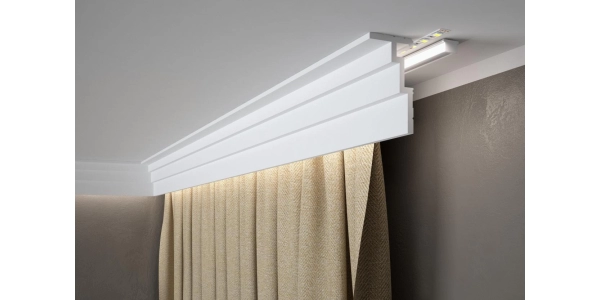 Listwa sufitowa QL025 Mardom Decor - 200 x 11 x 6 cm