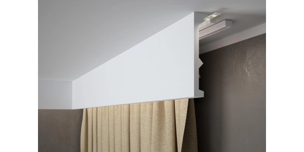 Listwa karniszowa QL056 Mardom Decor 240 x 17,9 x 5,5 cm - 240 x 17,9 x 5,5 cm