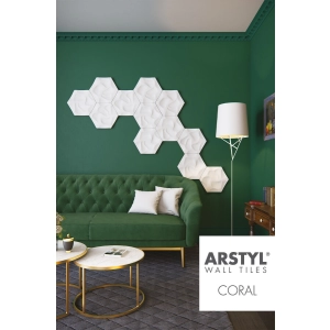 Panel ścienny 3D NMC Coral, Arstyl Wall Tiles by Mac Stopa