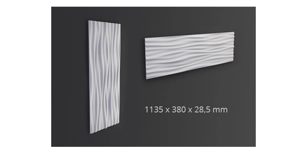 Panel ścienny 3D NMC ARSTYL LIQUID 380 x 28,5 mm
