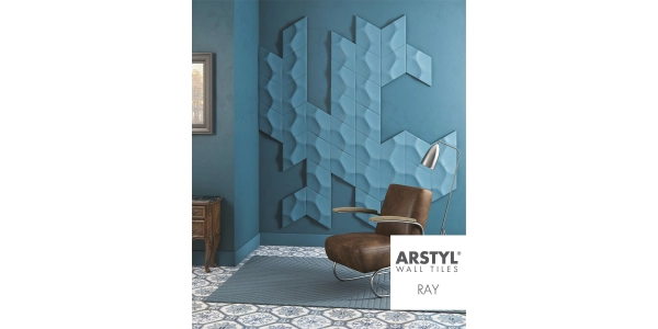 Panel ścienny 3D NMC Ray, Arstyl Wall Tiles by Mac Stopa