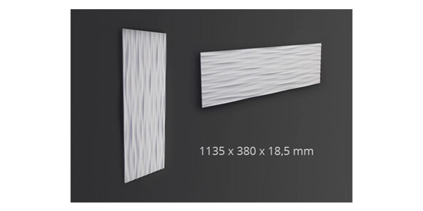 Panel ścienny 3D NMC ARSTYL WAVE 380 x 18,5 mm