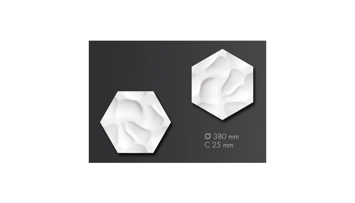 Panel ścienny 3D NMC Coral, Arstyl Wall Tiles by Mac Stopa