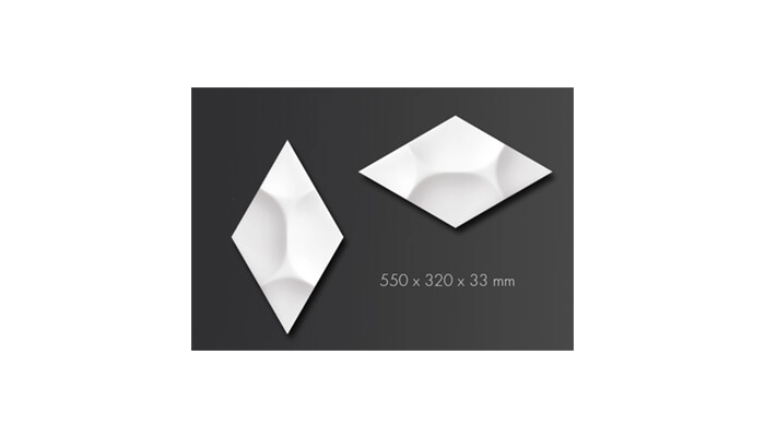 Panel ścienny 3D NMC Ray, Arstyl Wall Tiles by Mac Stopa