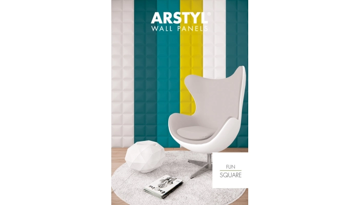 Panel ścienny 3D NMC Square, Arstyl Wall Panels