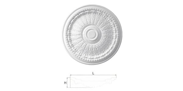 Rozeta sufitowa Creativa R-15 Ø 69 cm