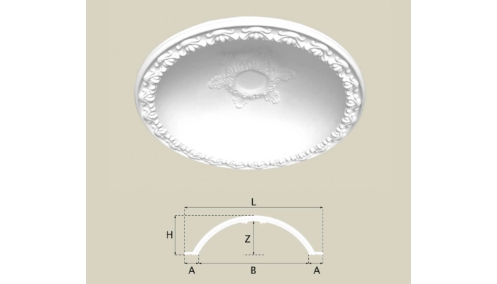 Rozeta sufitowa R-01 - Creativa